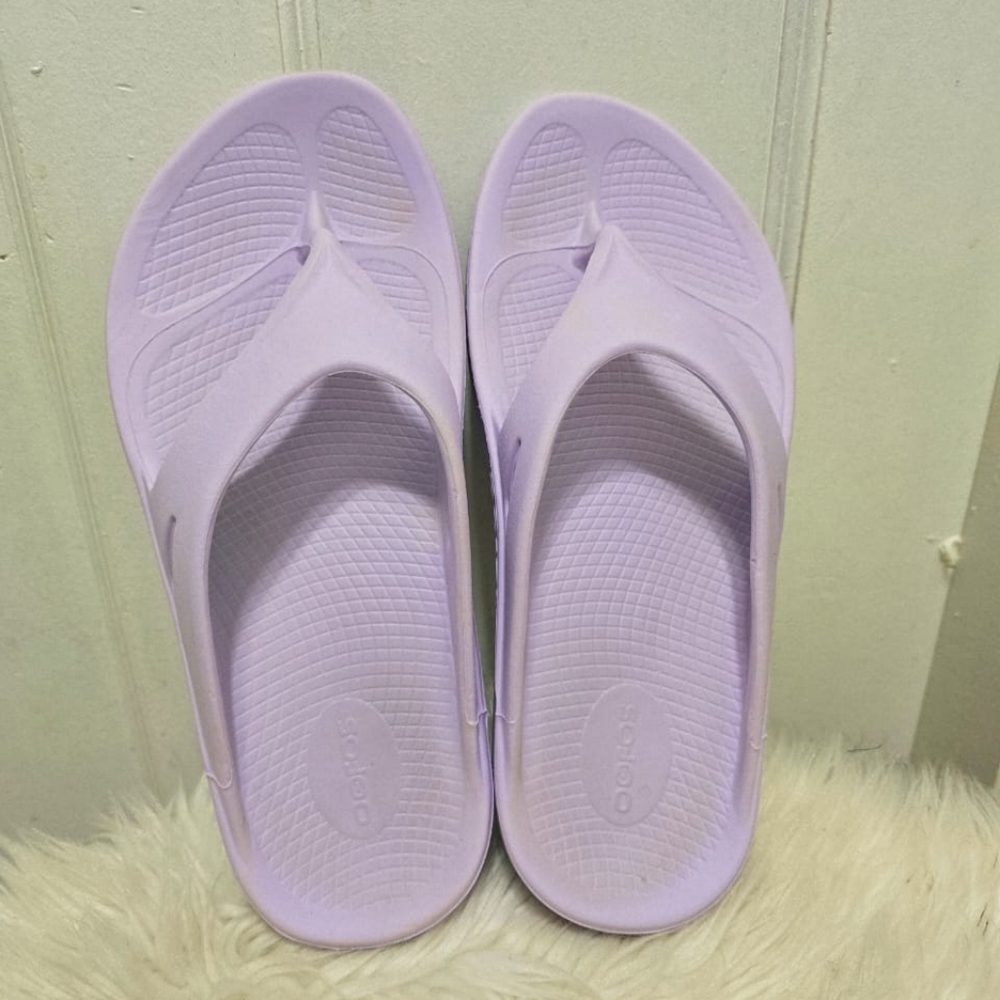 OOFOS OOriginal Unisex Lavender Flip Flops- Size M10/W12 - Picture 4 of 10